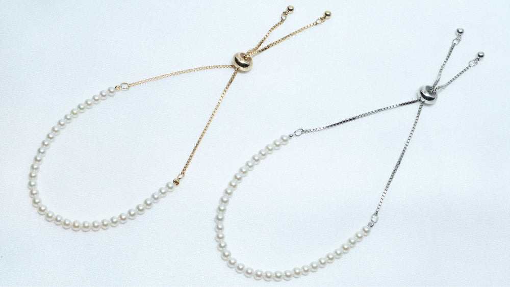 ベビー珠のブレスレットもご紹介しております